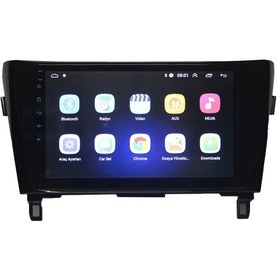 Resim Nissan Qashqai-X-Trail Universal 2013+ 10 inç 10-256 GB Android Carplay Multimedya 