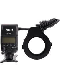 Resim Meike Nikon İçin Mk-14Ext-N İ-Ttl (Macro) Makro Ring Flaş 