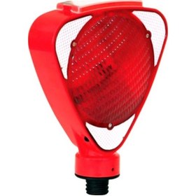 Resim İleri Trafik Solar Flaşörlü Ledli Lamba Kırmızı 534231116 