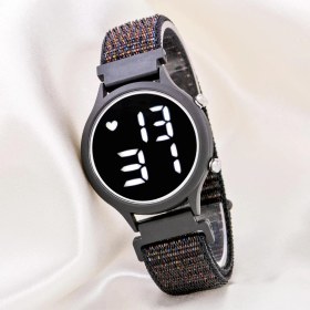 Resim Saattino Hayalet Ekran Dijital Kadran Cırt Kordon Unisex Çocuk Saati ST-304181 