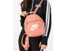 Resim Nike Kadın Mini Sırt Çantası W Nsw Futura 365 Mini Bkpk Pembe 25x20x10 cm Geri Dönüştürülmüş Malzeme 