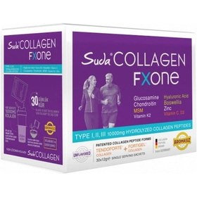 Resim Suda Collagen Fxone Aromasız Kolajen 12 G 30 Saşe 