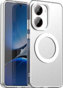 Resim Xiaomi Poco X7 Pro Candy Magsafe Pc Hibrit Tpu Telefon Kılıfı İçin Beyaz 