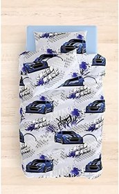 Resim Mulberry Nemo Tek kişilik Genç Çocuk Nevresşm Takımı 160x220 (Mavi) 