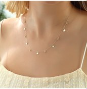 Resim Glorria Altın Yıldız Şans Kolye 