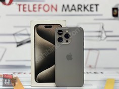 Resim Apple iPhone 15 Pro Max İkinci El TR | 512 GB | Natürel Titanyum İkinci El TELEFON MARKET'DEN TERTEMİZ KULLANILMIŞ 512GB İPHONE 15 PROMAX