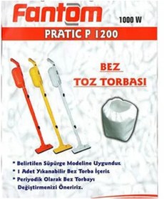 Resim FANTOM Dik Süpürge Torbası 10 Adet 