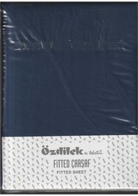 Resim Özdilek Colourist Battal Çift Kişilik Çarşaf Seti 180x200 -indigo İndigo 