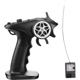 Resim KingKuee Ga-4h-Tx 4ch 2.4 Ghz Uzaktan Kumanda Dijital Radyo Verici Tel 1/8 1/10 1/16 1/32 Rc Araba Tekne Tankı Paletli (Yurt Dışından) 