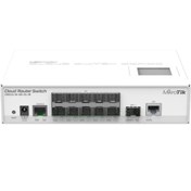 Resim MIKROTIK Cloud Router Switch 212-1g-10s-1s+ın - 10xsfp, 1xlan Gbit, 1xsfp+ 10gbit Switch,lcd,l5 