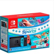 Resim Nintendo Switch Standart Kırmızı Mavi Sports Set Konsol 