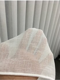 Resim Perdefony Flamlı Keten Tül Perde 5 Farklı Renk 