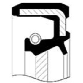 Resim Skt 045696-V 45696-V Şanzıman Ön Keçesi New Holland / Fiat 80/95-66/TD65D/75D/85D/95D Ferrarı Ford 