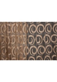 Resim Vakko Model Vizon Renk İp Perde Hazır Düğmeleri Dikilmiş İp Perde 300 270 Cm Vizon 