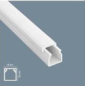 Resim Mutlusan Yapışkanlı Kablo Kanalı 12x12 5boy 10mt 