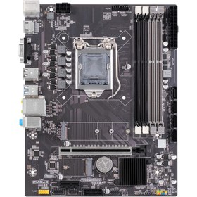 Resim TURBOX FourTeam B85(H81) Sata.M2 4*Ddr3 1600MHz Usb 3.0 Vga Hdmi Ses G.Lan 1150P 4.Gen Anakart 