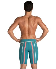Resim Arena Powerskin Carbon Core Fx Le Erkek Çok Renkli Yarış Mayosu Jammer 006340300 Yeşil 