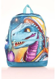 Resim Kaukko Kids Sırt Çantası Layer Dinosaur L5184 