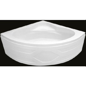 Resim Alika - 110X110 Oval Mini Köşe Küvet Panelli 