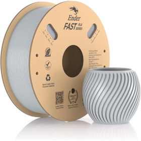 Resim Creality Ender Fast Gümüş 1.75mm Pla 3D Baskı Filamenti - Urhanshop Gönderimli 