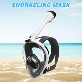 Resim Profesyonel Panoramik Görünüm Şnorkel Maskesi, Dayanıklı PC Malzemesi, Aile Açık Seyahat İçin İdeal, Seyahat Aksesuarları | Geniş Görüş Alanı | Dayanıklı Yapı, Su Sporları Aksesuarı 