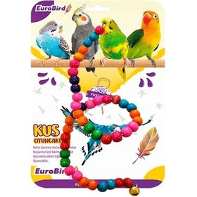Resim Euro Bird Kuş Oyuncağı Bocuklu İp KY70 