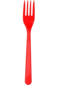 Resim Party Country Plastik Tabak, Bardak, Çatal Set 48 Kişilik Sarı - Kırmızı 