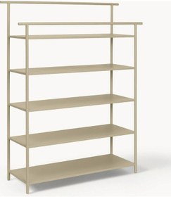 Resim Dora Çok Amaçlı Metal Saclı Ayakkabı Rafı Bej 