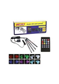 Resim Ayak Altı Led Sese Duyarlı Uzaktan Kumandalı Carub (391662277) 