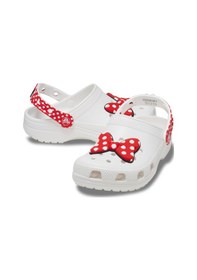 Resim Crocs Disney Minnie Mouse Cls Clog T Çocuk Sandalet White/red Beyaz - Kırmızı 