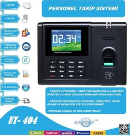 Resim Parmakizi Okuyucu Ve Kartlı Personel Sistemi 