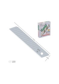 Resim Ark Maket Bıçağı Yedeği 18 Mm 10 Adet 