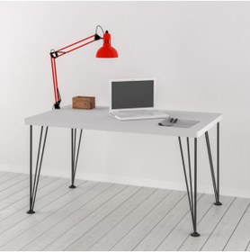Resim Evdemo Solo Çalışma Masası Beyaz 