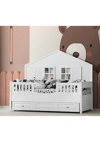 Resim Boss Mia Montessori Yavrulu Karyola Bebek Montessori 90x190 Cm 