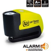 Resim Urban Security Alarmlı Motosiklet Disk Kilidi Ur6 / 6mm Pim 