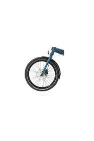 Resim Carraro Flexı 121hd Katlanır Bisiklet 350h Hd 20 Jant 21 Vites Mat Petrol Siyah Gökkuşağı Krom Kahve 