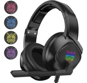 Resim Onikuma K19 Gaming Kulaklık Siyah PC/PS4/XBOX 