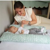 Resim Babyjem Babynest Anne Yanı Konfor Dönmeyi Engelleyen U Minder Yeşil Outlet Standart 