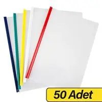 Resim Noki 3035 Sıkıştırmalı Dosya A4 5 Adet - Asorti x 50 Adet 