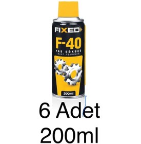 Resim Sgs Fixed Pas Sökücü Sprey 6x200 ml F-240 
