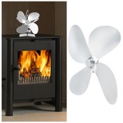 Resim Gajeena Isı Dağıtıcı Alüminyum Fırın Fan Bladesı - 4 Bladeslı, Siyah/gümüş Seçenekli, Yüksek Sıcaklık Dayanıklı, Kolay Kurulum 