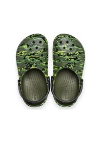 Resim Crocs 209728 Baya Seasonal Printed Cg K Yeşil Çocuk Terlik Yeşil 