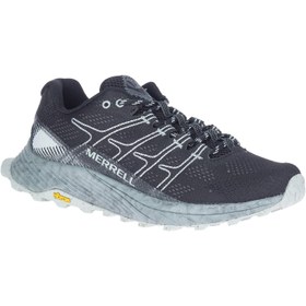 Resim Merrell Moab Flight Kadın Siyah Patika Koşusu Ayakkabısı 
