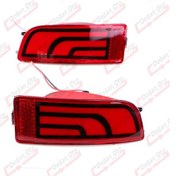 Resim Crafter Sprinter Arka Tampon Reflektörü Neon Lambalı 