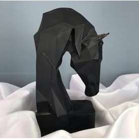 Resim At Başı Kitap Tutucu Biblo, Beyaz, Konsept Hediyelik 