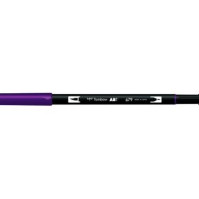 Resim Tombow Dual Brush Pen Grafik Çizim Kalemi 679 Dark Plum 