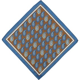 Resim Koyu Kahve Desenli Mendil - Koyu Kahve 