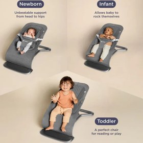 Resim (15 haziran teslim) <br>Ergobaby Evolve <br> 3'ü 1 Arada Ana Kucağı (charcoal grey) 