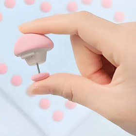 Resim MHT Spot Pratik 10'lu Mantar Şeklinde Yorgan Nevresim Çarşaf Sabitleme Iğnesi Düğmeli Sabitleyici 