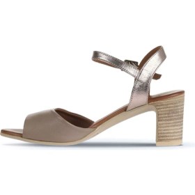 Resim Bueno Shoes Gri Deri Kadın Topuklu Sandalet 01WA8000 01WA8000 
